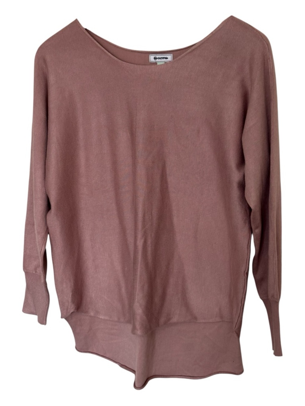 Susina Off-the-Shoulder Sweater Women's Size M Mauve
